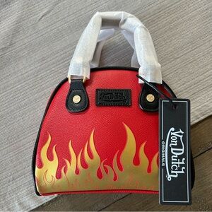 🔥Von Dutch Flame Mini Bag – Brand New w/ Tags